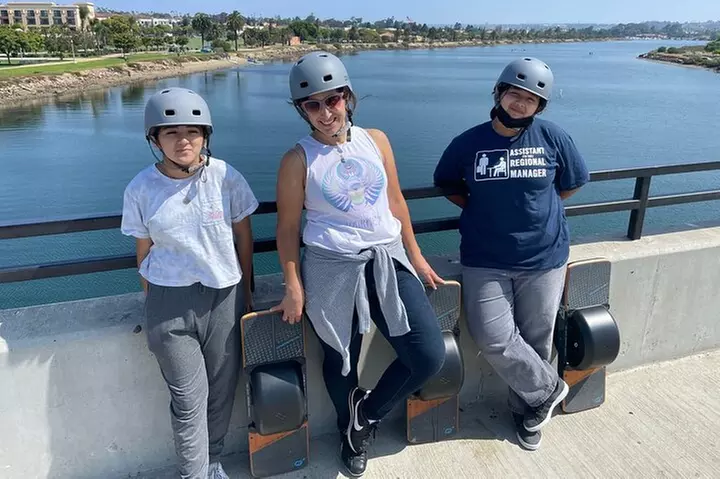 Onewheel Electric Hoverboard Lesson and Bay Ride