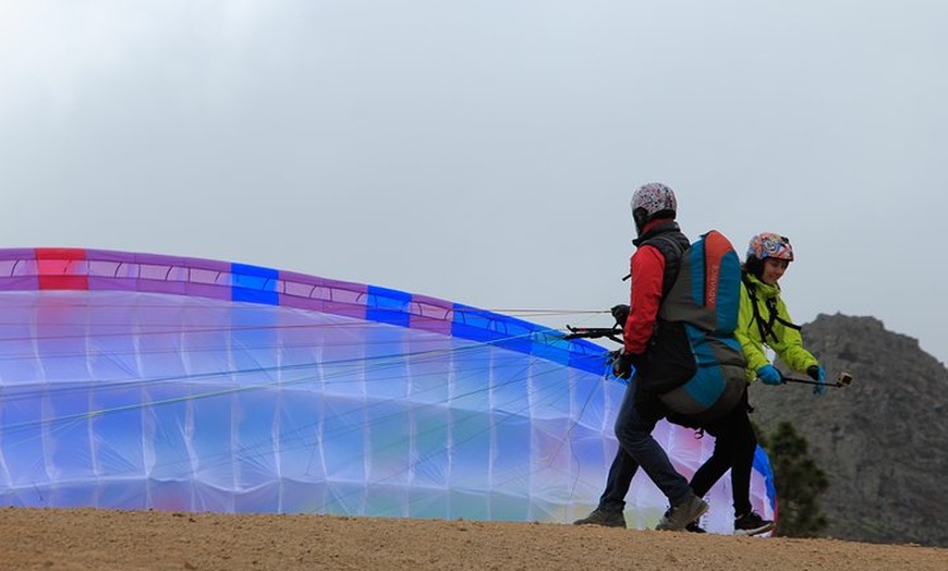 Image 19: Experiencia épica de parapente en Tenerife con el equipo campeón de...