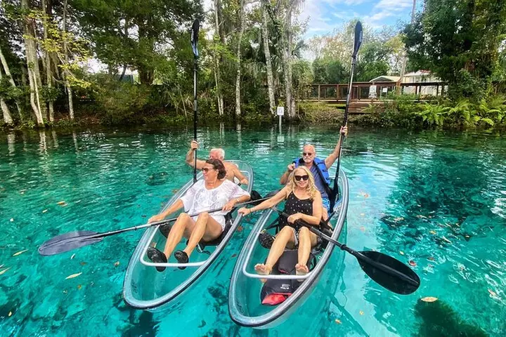 Crystal River Three Sisters Springs and Manatee Clear Kayak Tours