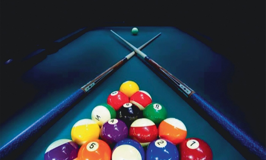 Image 1: $10 For 2 Hours Of Billiards For 2 People (Reg. $20)