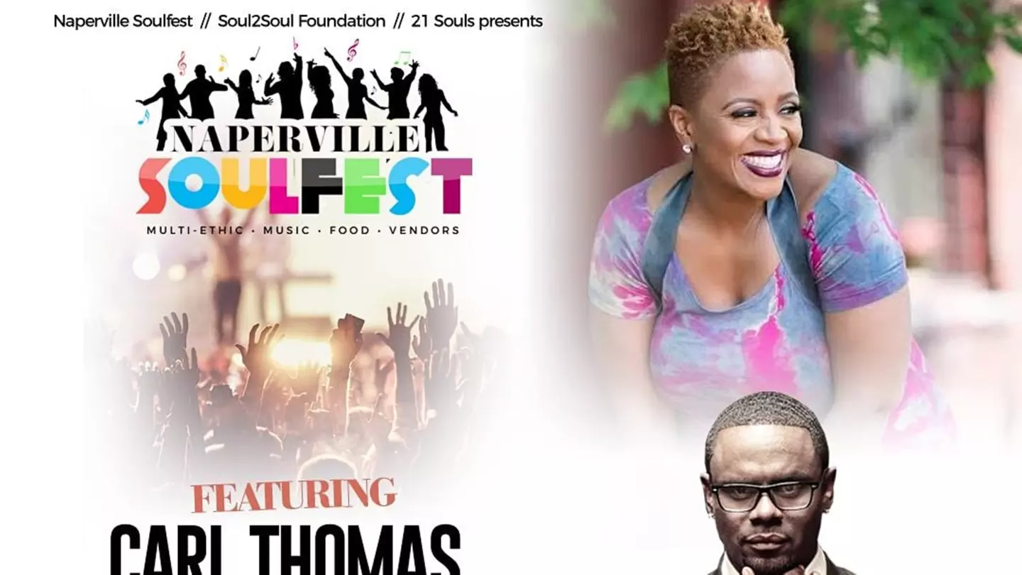 Avery Sunshine & Carl Thomas: Naperville Soulfest Opening Night - Friday, Jun 3, 2022 / 4:30pm-10:00pm - Primary Image