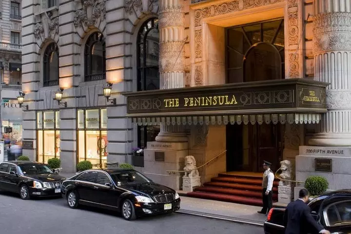 Theatre Luxury Car Service from Hotel to Broadway Theatre round tri...