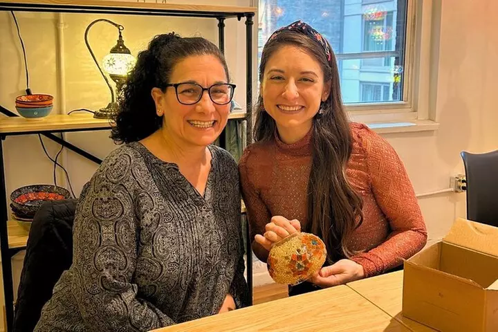 Mosaic Lamp Workshop in Brighton, MA