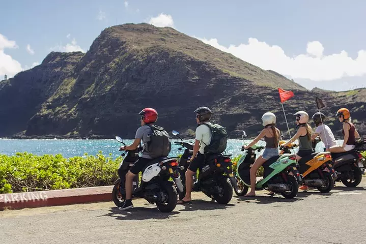 Hawaiian Style Moped Rental for the Day - Primary Image