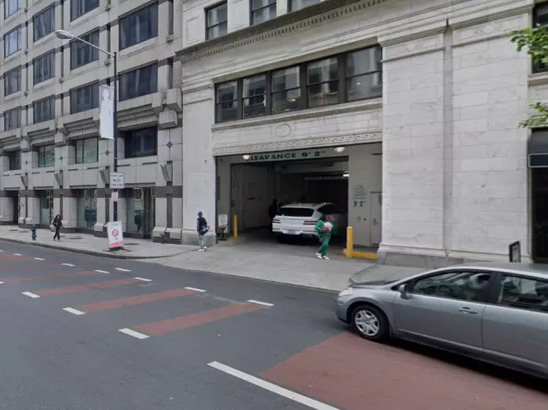 Parking at The Woodward Bldg. Garage