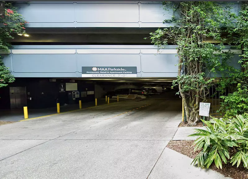 Parking at Post Parkside Orlando Garage
