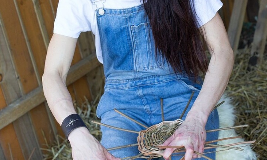 Image 4: Basket Weaving Day Course on the Rural Outskirts of York