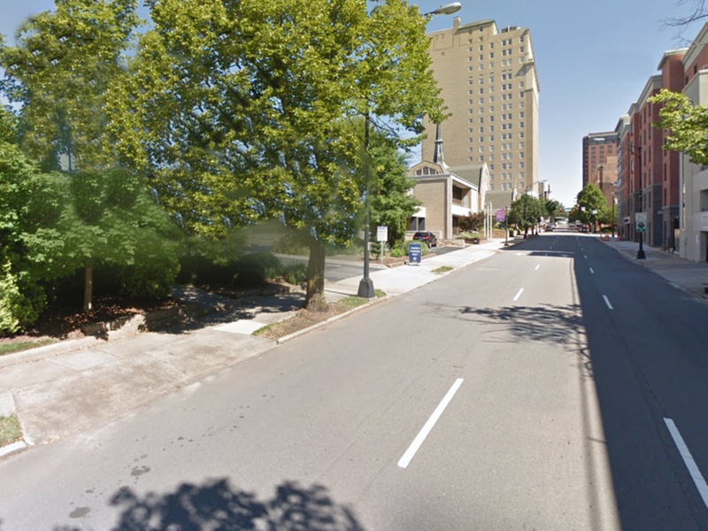 Parking at First Presbyterian Church Lot 2