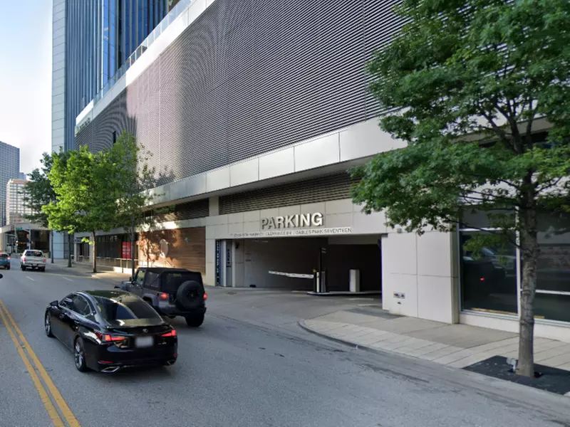 Parking at 1717 McKinney Ave. Garage