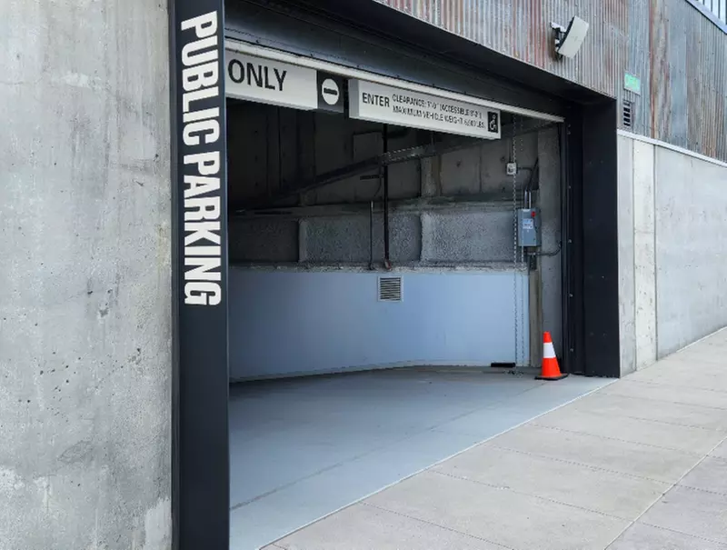 Parking at 1070 Maryland Garage