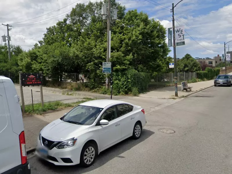 Parking at 747 Lofts Lot