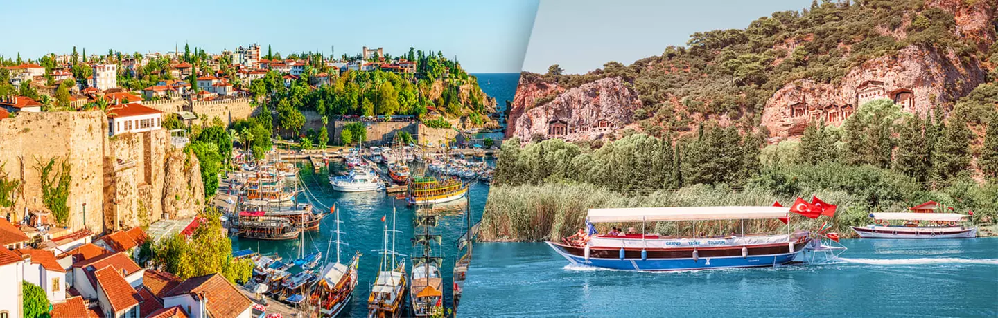 ✈ ANTALYA ET SA RÉGION | Antalya City - Croisière en goélette depuis Kemer 3*, 7 nuit - Circuit - Primary Image