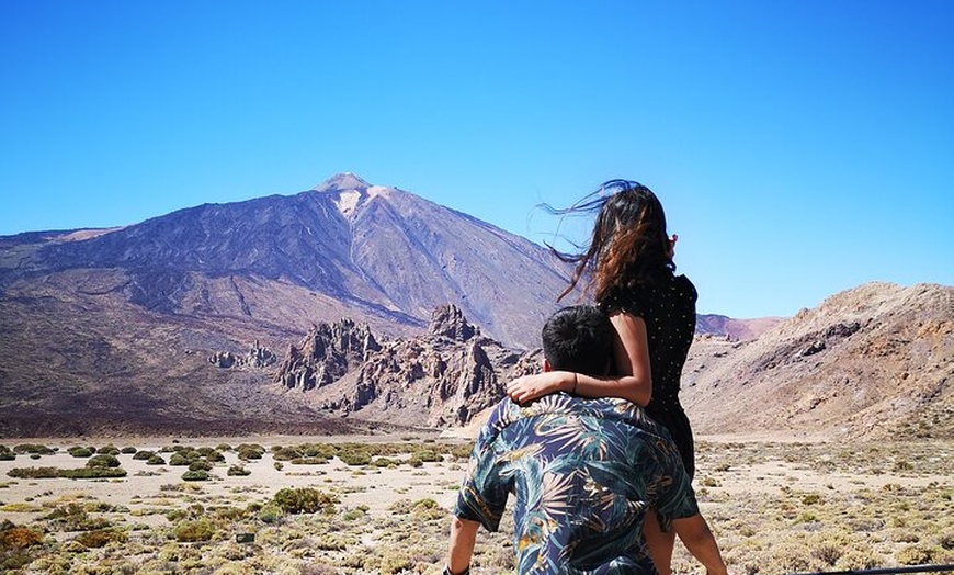 Image 9: Parque Nacional Teide con furgoneta