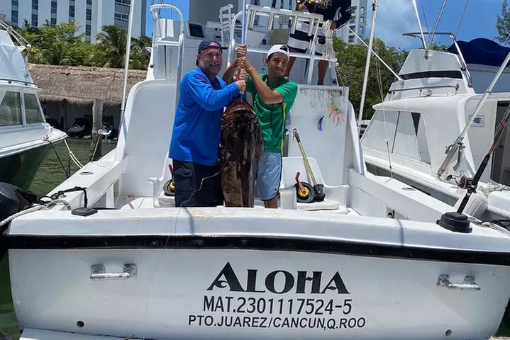 Private fishing charter Bertram 31ft 6 pax max if you don't fish yo...