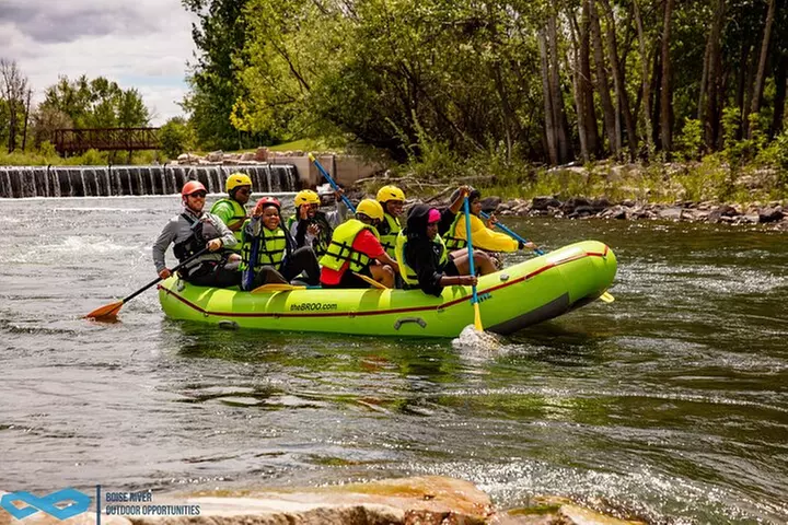 Boise River Guided Rafting, Swimming and Wildlife Tour