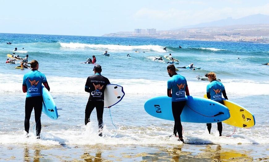 Image 5: Clase de Surf Grupal en Playa de Las Américas con Fotografías