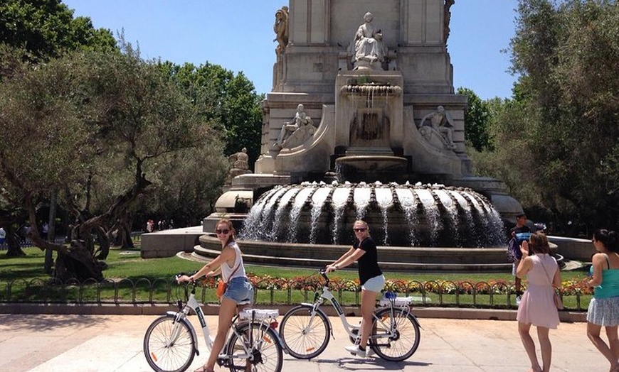 Image 4: BICICLETA o BICICLETA ELÉCTRICA por los parques de Madrid: Parque j...