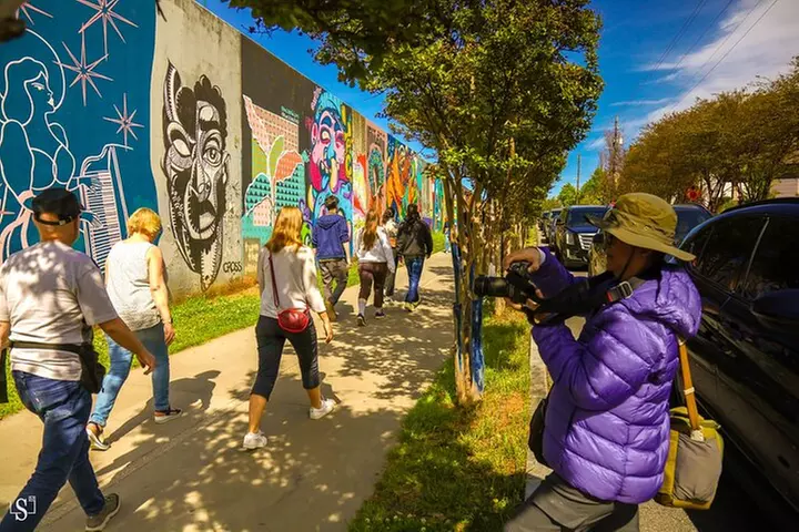 Guided Historic Photo Walking Tour in Auburn Atlanta