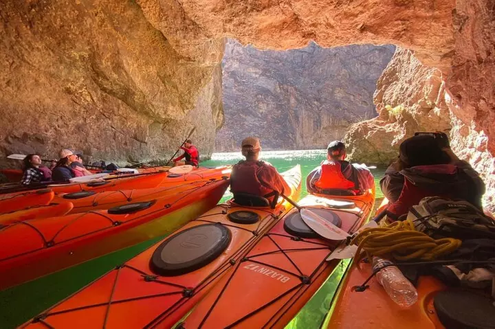 Emerald Cave & Black Canyon Kayak Tour with Vegas Pickup