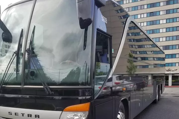 Luxury Coach Bus from Any Airport around NYC / Bus+WIFI