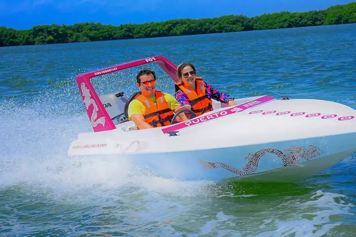 Mayan Ritual + Speed Boat Tour + Snacks - Primary Image