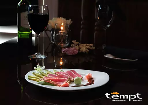 5% Cash Back at Tempt Restaurant & Lounge