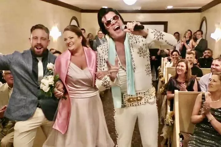 Elvis Themed Wedding or Vow Renewal at Graceland Wedding Chapel