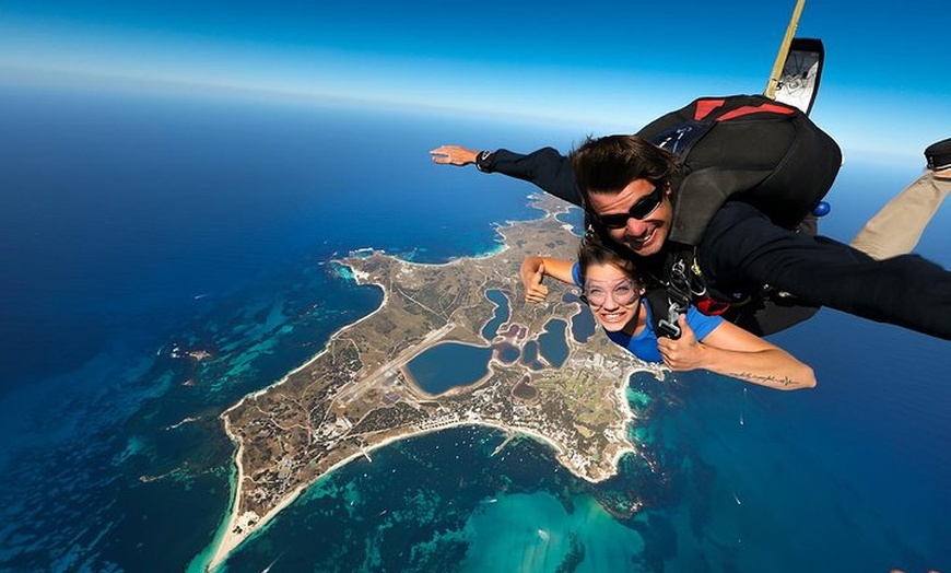 Image 1: Rottnest Island Skydive Including Round Trip Ferry from Fremantle