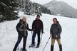 Snowshoeing at Crystal Mountain by Mount Rainier - Second Medium