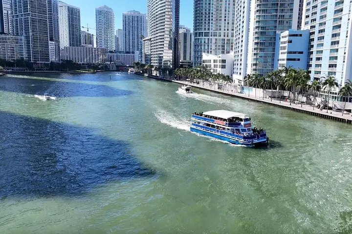 Miami River Skyline & Star Island 90 min Millionaires boat cruise - Primary Image