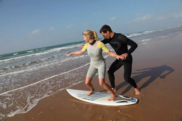 Maui Surf Instruction 101 at Kalama Beach in Kihei - Primary Image