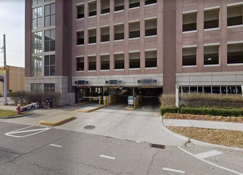 Parking at Parking Structure 7 Garage