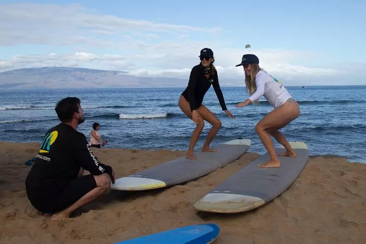 Group Surf Lessons from Kaanapali Beach - Primary Image