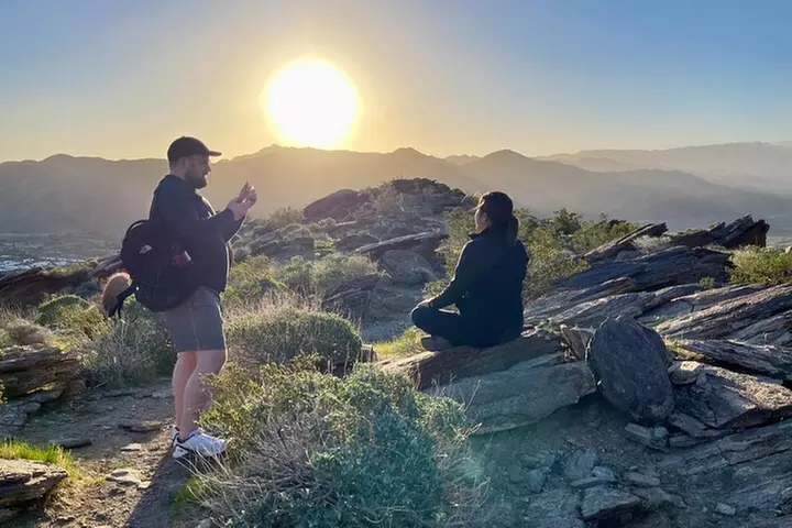 Mountain Sunrise Hike and Meditation in Palm Springs