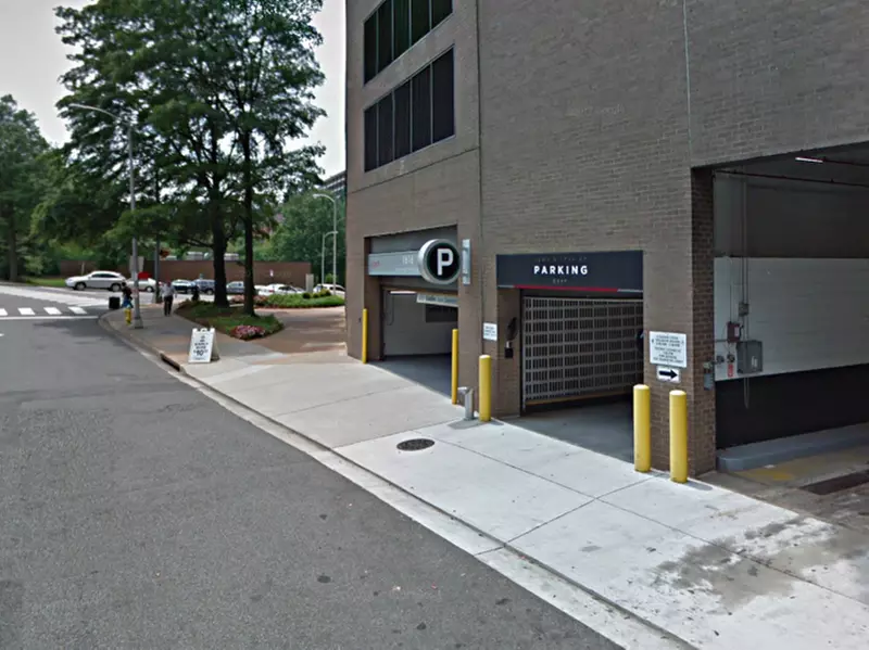Parking at 1616 N. Fort Myer Dr. Garage