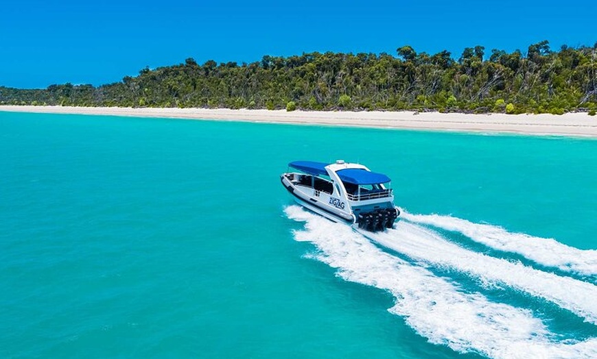 Image 1: Whitsundays Whitehaven Beach Tour: Beaches, Lookouts and Snorkel