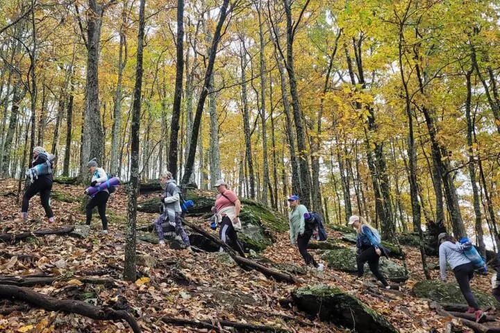 Mountaintop Yoga & Meditation Hike in Asheville