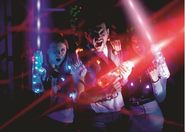 $53 For 1 Hour Of Bowling, Shoe Rental, 1 Game Of Laser Tag & $5 Ar...