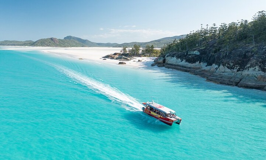 Image 5: Whitehaven Beach and Hill Inlet Lookout Snorkeling Cruise