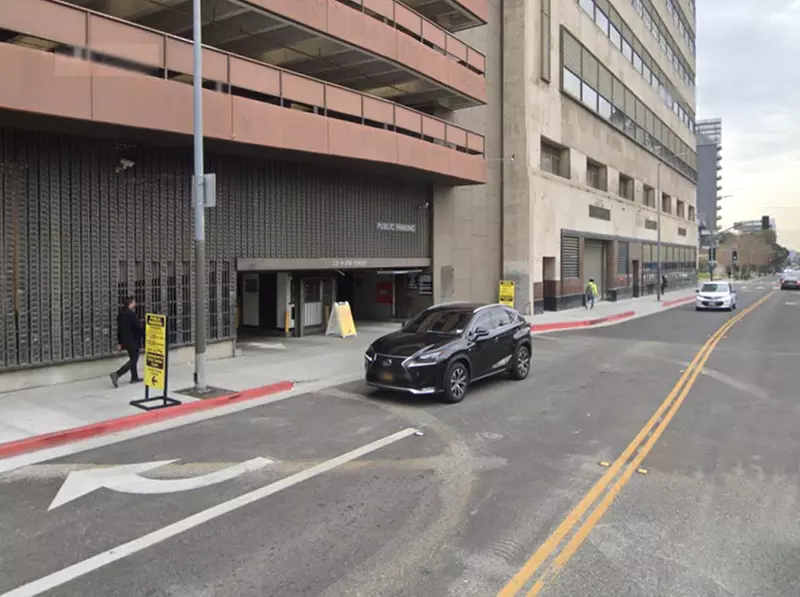 Parking at 221 W. 2nd St. Garage - Second Medium