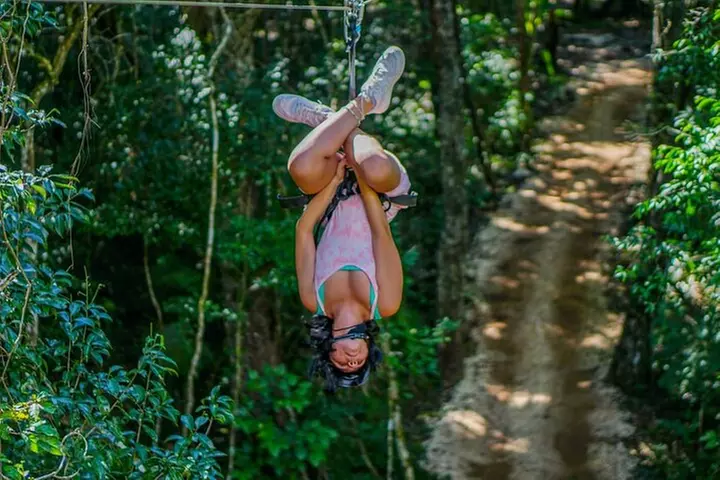 ATV´s, Ziplines and Cenote Swim Adventure from Cancun or Riviera Maya - Primary Image