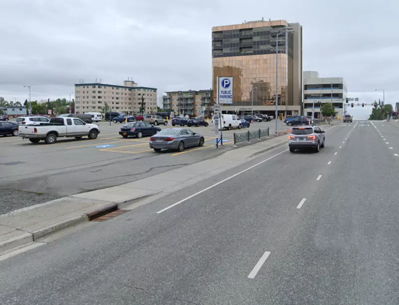 Parking at [5045] 510 K St. Lot