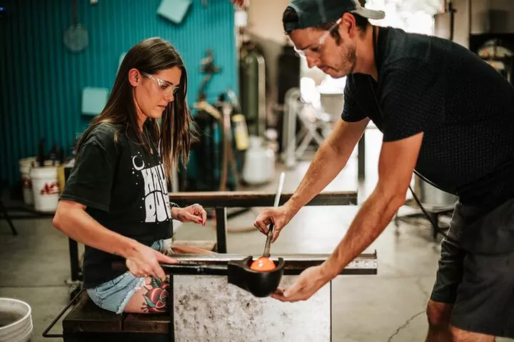Introduction to Glassblowing Workshop in Sedona