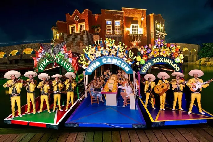 Xoximilco Tour Night Cruise from Cancun - Primary Image