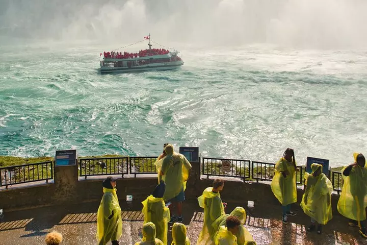 Niagara Falls Attractions + Tour: Journey Behind Falls, Boat