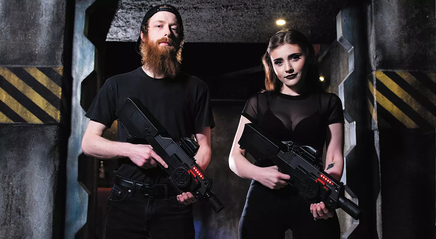 $30 For 60 Minutes Of Laser Tag For 2 People (Reg. $60) - Primary Image