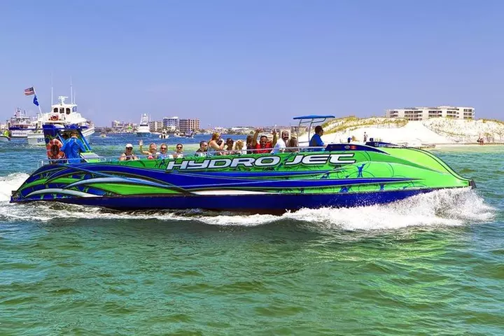 Dolphin & Sunset Cruises in Destin FL aboard the Hydrojet - Primary Image