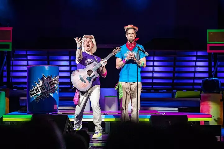 Buckets N Boards Comedy Percussion Show