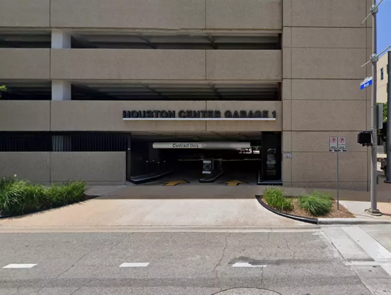 Parking at Houston Center Garage 1 - Second Medium