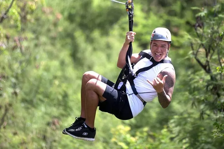 3 Zipline Adventure at Coral Crater with Optional Waikiki Shuttle